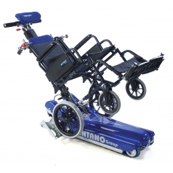 Schodołaz gąsienicowy LG 2004 Basic Antano z zamonotowaym wózkiem inwalidzkim